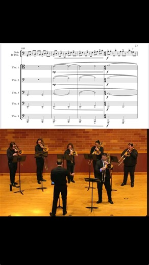Glorious trombone playing