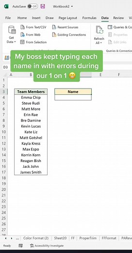 1.2K views | Now he actually likes Excel #excel #tutorial #spreadsheet | Otis Pollard | Facebook