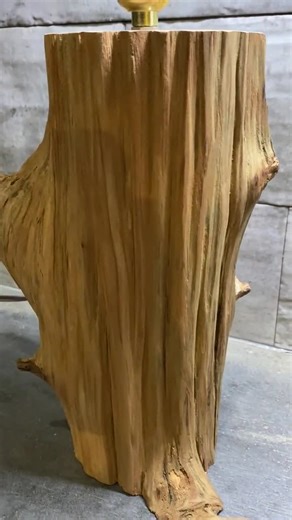 Weathered Cedar Log Lamp | Rustic | Cabin Decor | Adirondack Decor - Etsy