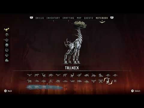 Horizon Zero Dawn - PS4 - Machine Catalogue - All Machines Viewed