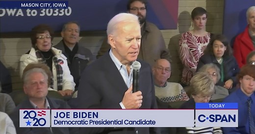 Joe Biden Campaigns in Mason City, Iowa