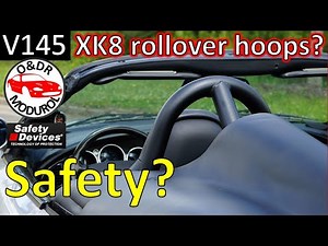 Jaguar XK8 Convertible rollover hoops? Safety? V145 / XKR (X100)
