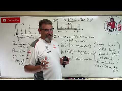 Mechanics of Materials: Lesson 65 - Slope and Deflection Tricks and Tips to Reduce Errors!