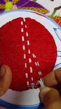 cómo bordar una naranja 2 semanario #tutorial #bordados #embroidery #diyideas #tendencia