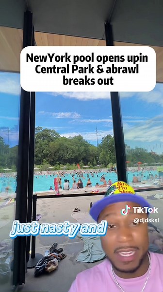 Brawl Breaks Out at NYC Central Park Pool Opening!
