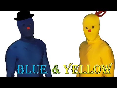 [띠껍티콘] 블루와 옐로 Blue & Yellow - Pat & Mat Parody