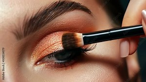 Learn how to create a stunning orange eyeshadow look with detailed techniques in this vibrant makeup tutorial for beginners