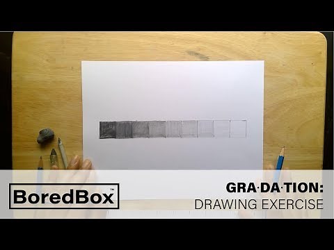 Gradation Drawing Exercise