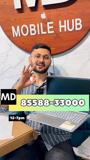 MD Mobile Hub on Instagram: "Asus i3 13th 🔥 ₹34000 #asus #laptop"