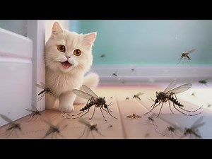 TV pour Chats 🐾 Moustiques 3D Volants 🦟 Jeux pour Chats