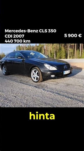 Mercedes-Benz CLS 350 CDI 2007 — statusta pienellä budjetilla!
