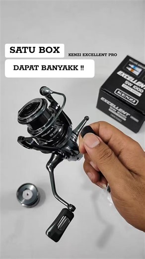 Satu Box isinya Banyak!! Kenzi Excellent Pro Sw, nggak cuma spek nya yng keren, tapi bonusannya juga banyak. . #foryourpage #fyp #tiktok #mancing #pancing #joranpancing #fishing .