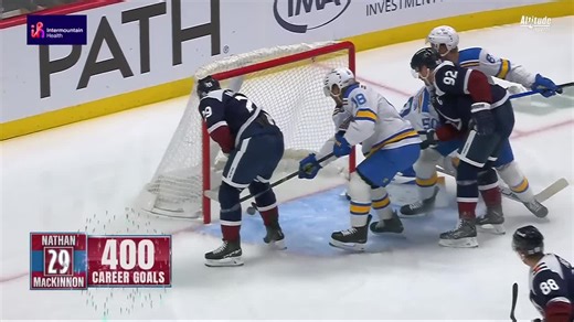 MacKinnon's 400th career goal