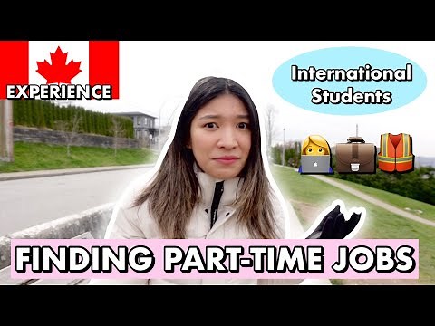How to Get Part-Time Jobs in Canada for International Students 🇨🇦