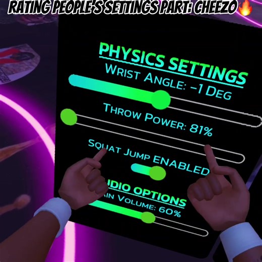 @Cheezo @Gym Class #settings