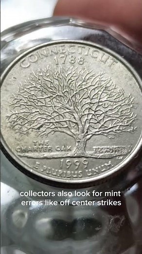 🇺🇸1999P Connecticut Quarter – Value & Rare Errors 💰#ConnecticutQuarter #1999PQuarter