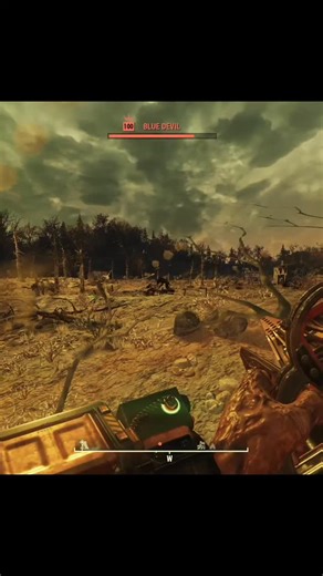 The Blue Devil | Fallout 76 #shorts | MrCrazy