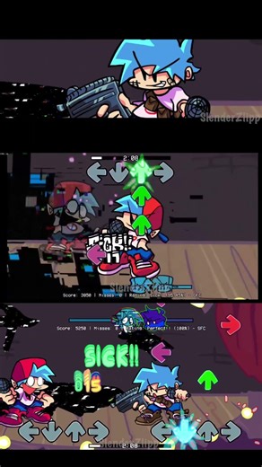BF normal vs corrupted - Blueballed Mod - Friday Night Funkin' Game