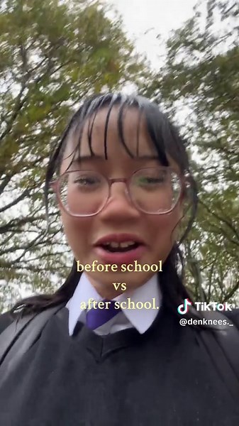 Transforming My Hair: Before and After School