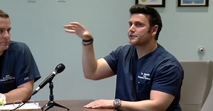 Watch controversial press conference held by two Bakersfield doctors that was pulled down by YouTube