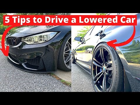 5 Tips to Drive a Lowered Car
