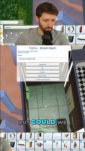 Creating a Sims 4 Archway with Lights #shorts