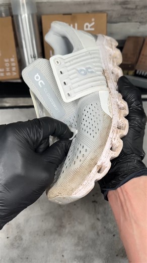 2.3M views · 2.6K reactions | The On Cloud Sneakers are taking over.. Pair your favorite running shoes with our Signature Cleaning Kit and experience a new level of clean.  | Reshoevn8r | Facebook