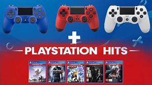 Une manette PS4 achetée = un jeu Playstation Hits offert sur Amazon !