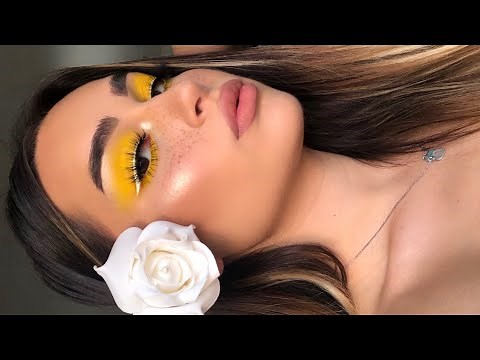 Easy Yellow SUMMER Makeup Tutorial I Aylin Melisa