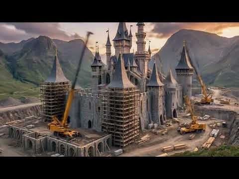 Building a Giant Disney Castle