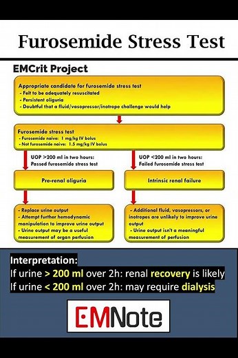 Furosemide Stress Test