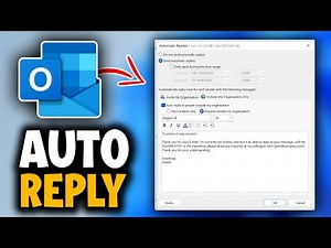 How To Set Up Auto-Reply On Outlook - Updated Method!