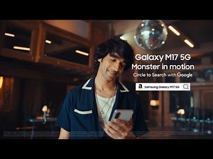 Galaxy M17 5G | Find your beat with Circle to Search | Samsung
