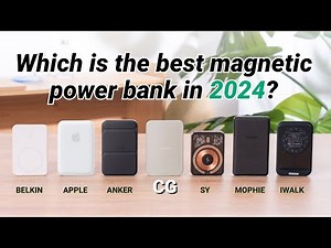 Which is the best magsafe power bank in 2024 | Anker & Apple & Belkin & xCool power bank reveiw
