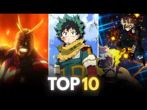 The 10 GREATEST Moments in My Hero Academia