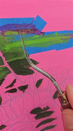 Testing A New Glitch Oil Painting Technique