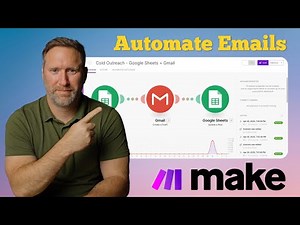 How to Automate Cold Emails Without Coding (Make.com tutorial)