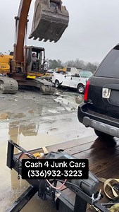 4.2K views · 661 reactions | Give us a call for a free quote (336)932-3223!!!!!!! #Cash4JunkCars #JunkCarRemoval #SellMyJunkCar #ScrapCarRemoval #JunkCarBuyers GetRidOfJunkCar ScrapMyCar JunkCarPickUp | Cash 4 Junk Cars | Facebook