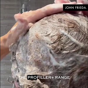 1.3K reactions · 34 shares | Thicken fine hair by 200%* with John Frieda's PROfiller+ range. *When using PROfiller+ Shampoo, Conditioner & Spray vs basic shampoo | John Frieda UK | Facebook