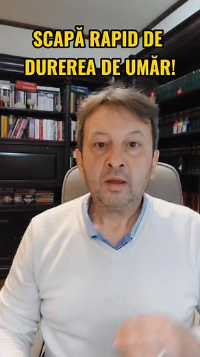 1.6M views · 10K reactions | SCAPĂ RAPID DE DUREREA DE UMĂR! #doctorcip #sanatate #stildeviatasanatos #stildeviatasanatoscudoctorcip #umardureros #remediipracticecudoctorcip | Marius Ciprian Nicolae | Facebook