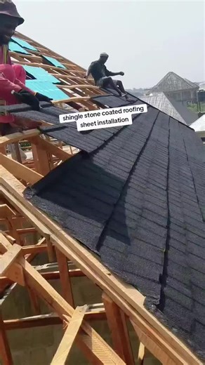 shingle stone coated roofing sheet