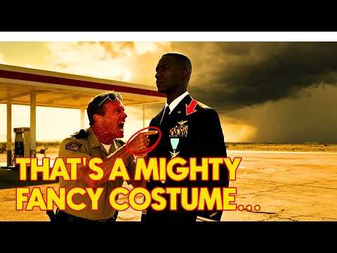 Deputy Arrests Black Navy SEAL at Gas Station — Panics When the Pentagon Calls His Station
