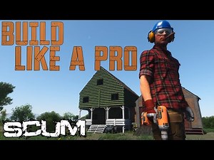 #SCUM. How To Build This SIMPLE Yet COOL House!