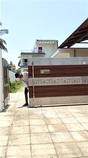 Smooth Gate 😍Gate Setup 🔥Perfect Fit 💯Heavy Duty Gate 💪Clean Finish 👌