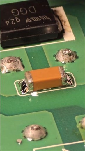 Professional SMD Rework: Full Capacitor Swap & Self-Alignment Magic ✨