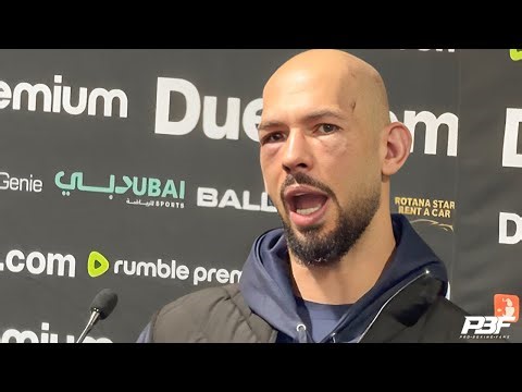 "I FELT FEAR" - ANDREW TATE BRUTALLY HONEST ON DEFEAT TO CHASE DEMOOR