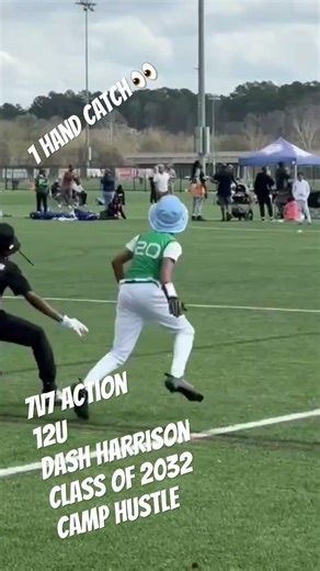 Grow man 1 hand catch 💪🏾#battle #c1n #7v7 #youthfootball #12u #nfl #WR #dashamir