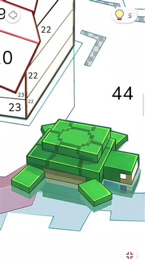 Minecraft Style Coloring | Cute Dog and Turtle Adventure