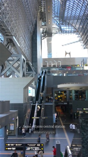 Walking Through One of Japan’s Most Epic Train Stations | Kyoto 4K🇯🇵#travelshorts #japan #explore