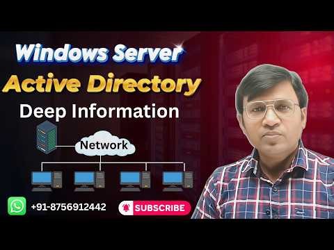 Windows Server Active Directory Deep Information 🔥 | Domain Controller Full Guide | Icnt Gyan